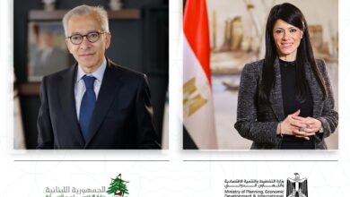 وزيرة التخطيط والتنمية الاقتصادية والتعاون الدولي تُتابع مع نظيرها اللبناني