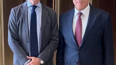 وزير الخارجية يلتقي مع الممثل الشخصي لسكرتير عام حلف الناتو لشئون الجوار الجنوبي