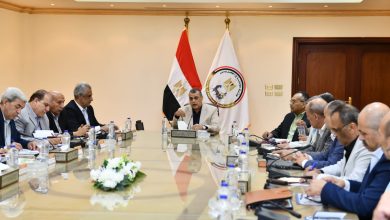 وزير الدولة للإنتاج الحربي يتابع مع رؤساء الشركات موقف المشروعات الجاري تنفيذها