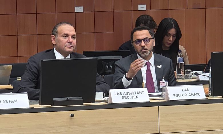 الأمانة العامة تعقد الاجتماع (10) المندوبين الدائمين وسفراء اللجنة السياسية لمجلس الاتحاد الأوروبي