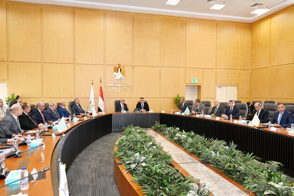 الشربيني ورئيس العربية للتصنيع يتابعان موقف تنفيذ مشروعات المبادرة الرئاسية حياة كريمة