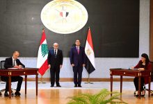 رئيسا وزراء مصر ولبنان يشهدان توقيع عدد من مذكرات التفاهم