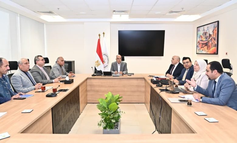 سويلم يتابع موقف مشروع المسار الناقل لمياه الصرف الزراعي لمحطة المعالجة في الدلتا الجديدة بنسبة تنفيذ ٨٥%