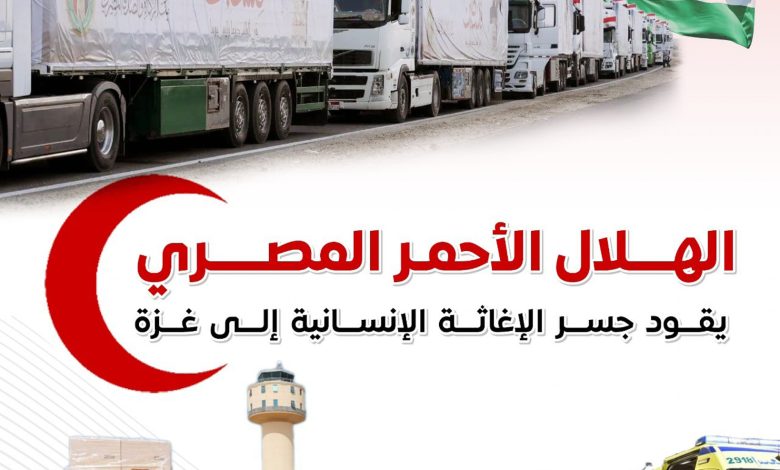 مساعدات ضخمة وحلول ميدانية لأهالي غزة منذ بدء الأزمة