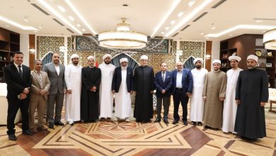 مفتي الجمهورية يستقبل الأمين العام لرابطة الجامعات الإسلامية