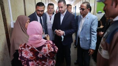 نائب وزير الصحة يتفقد مستشفى مطروح العام ومركز قلب مطروح