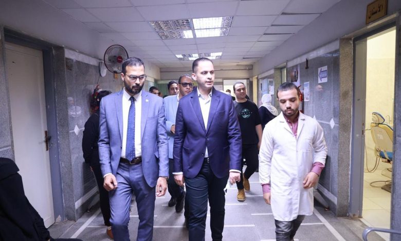 نائب وزير الصحة يتفقد مستشفيات مطروح ويوجه بتسريع تشغيل الصدر والحميات