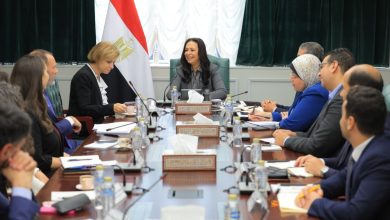 وزيرة التضامن تلتقي المديرة الإقليمية للتنمية البشرية بمنطقة الشرق الأوسط وشمال أفريقيا بالبنك الدولي