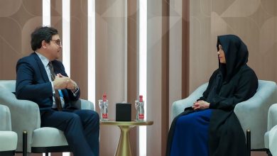 وزير الثقافة يلتقي الشيخة لطيفة بنت محمد بن راشد آل مكتوم رئيس هيئة الثقافة والفنون بدبي