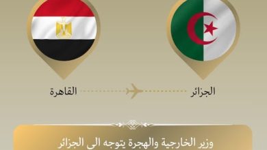 وزير الخارجية يتوجه إلى الجزائر