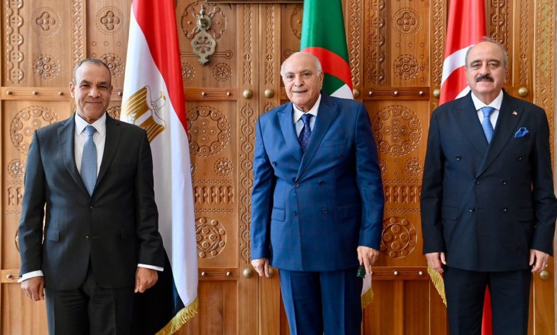 وزير الخارجية يشارك في اجتماع الآلية الثلاثية لدول جوار ليبيا بالجزائر