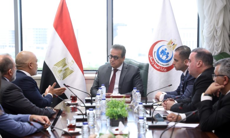 وزير الصحة يبحث مع اتصالات مصر تطوير المنظومة الصحية الرقمية