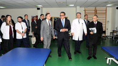 وزير الصحة يزور مستشفى أنقرة جازيلر الرائد عالميًا في إعادة تأهيل إصابات الحبل الشوكي والدماغ والتأهيل الروبوتي