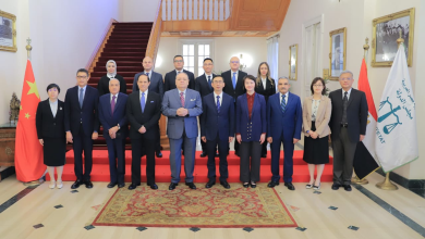 وفد المحكمة العليا بشنغهاي