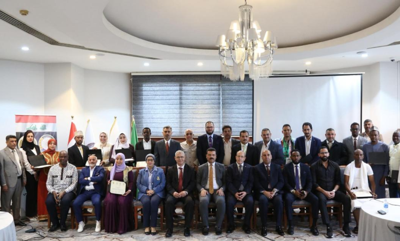 الدورة التدريبية حول التقنيات الزراعية الذكية في بغداد