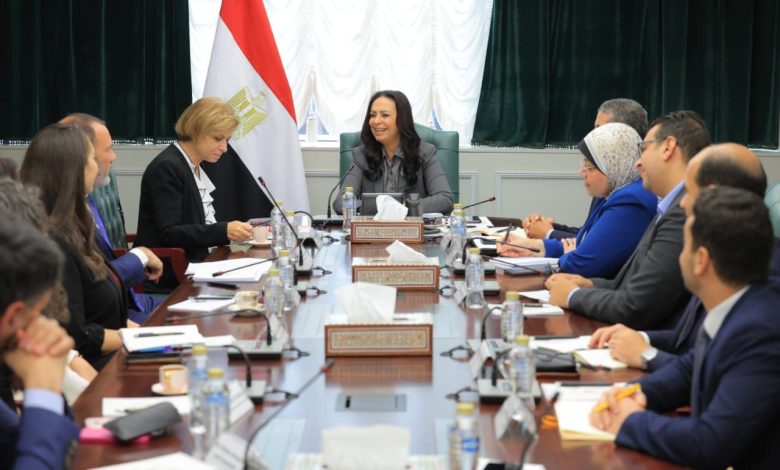 وزيرة التضامن تلتقي المديرة الإقليمية للتنمية البشرية بمنطقة الشرق الأوسط وشمال أفريقيا بالبنك الدولي