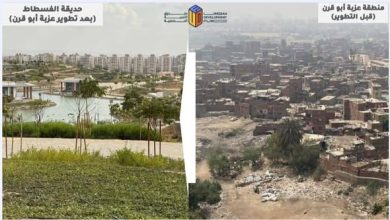 رئيس "صندوق التنمية الحضرية" يستعرض صورَ مشروعات إعادة إحياء عددٍ من المناطق بالقاهرة التاريخية قبل التطوير وبعده