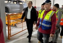 شيمي يتفقد مصانع شركة النصر للسيارات.. متابعة مستمرة لعمليات الإنتاج والمشروعات التطويرية والتوسعية لتعميق التصنيع المحلي وتوطين التكنولوجيا