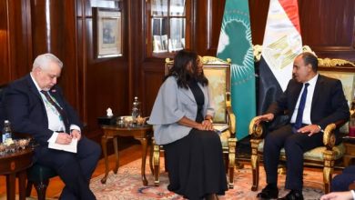 عبد العاطي يلتقي مفوضة الاتحاد الأفريقي للتنمية الاقتصادية والتجارة والسياحة والصناعة والمعادن