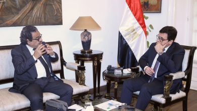 هنو يبحث مع رئيس اتحاد الناشرين المصريين استعدادات الدورة الـ57 لمعرض القاهرة الدولي للكتاب