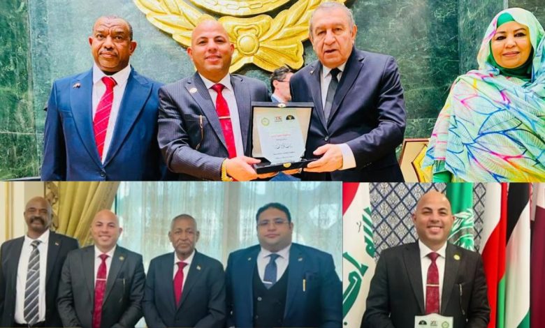 «تكريم عربي رفيع للمهندس هيثم حسين بجامعة الدول العربية وتتويج لمسيرة دعم النازحين وإعادة الإعمار»