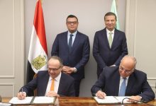 وزيرا الزراعة والإسكان يشهدان توقيع عقد اتفاق بين بحوث الصحراء و المقاولون العرب لإعادة تأهيل محطة الشيخ زويد