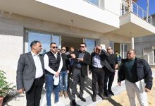 وزير الإسكان يتفقد مشروعي M8 by the lake وبوغاز لتوصيل المياه لبحيرة نيو مارينا