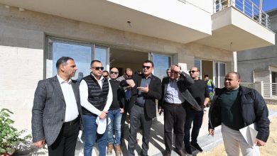 وزير الإسكان يتفقد مشروعي M8 by the lake وبوغاز لتوصيل المياه لبحيرة نيو مارينا