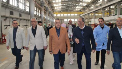 وزير الإنتاج الحربي حلوان للصناعات غير الحديدية من أهم الصروح الصناعية