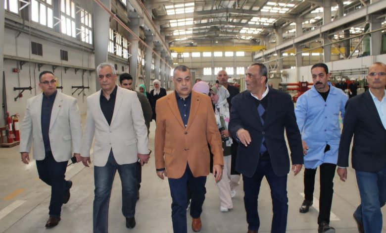 وزير الإنتاج الحربي حلوان للصناعات غير الحديدية من أهم الصروح الصناعية