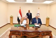 وزير الإنتاج الحربي يشهد مراسم توقيع عقد للتعاون المشترك في مجال التصنيع العسكري