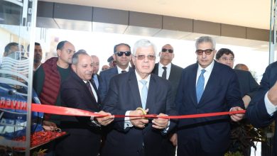 وزير التعليم العالي ومحافظ بورسعيد ورئيس الجامعة يفتتحون مشروعات تعليمية وخدمية بجامعة بورسعيد