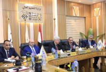 وزير التعليم العالي يترأس اجتماع المجلس الأعلى لشئون المعاهد العالية الخاصة بمجمع المعاهد العليا ببني سويف