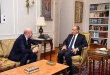 وزير الخارجية يلتقي رئيس المجلس الأوروبي السابق