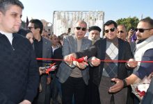 وزير الشباب والرياضة ومحافظ المنيا يفتتحان ملعب قانوني بمركز شباب البرشا بملوي