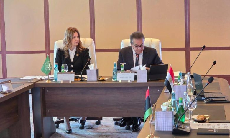 وزير الصحة يلقي كلمة في الاجتماع التحضيري للمكتب التنفيذي لمجلس وزراء الصحة العرب بطرابلس