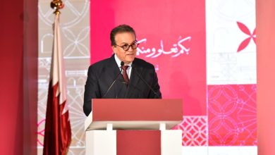 الدكتور خالد عبدالغفار يشهد احتفالية العيد الوطني لدولة قطر الشقيقة