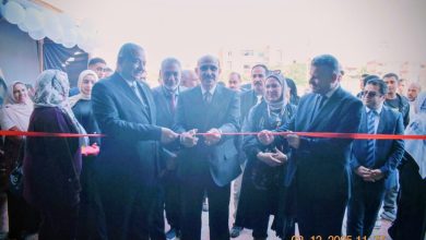 رئيس جامعة مدينة السادات يفتتح معرض الكتاب الجامعي الثامن بكلية علوم الرياضة