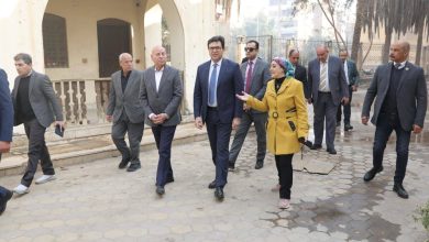 جولة مفاجئة لوزير الثقافة ومحافظ القاهرة بقصر ثقافة عين حلوان للوقوف على أوضاع القصر وخطط تطويره العاجلة