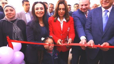 وزيرتا التضامن والتنمية المحلية ومحافظ الجيزة يفتتحون المجمع الخدمي بمساكن روضة السودان