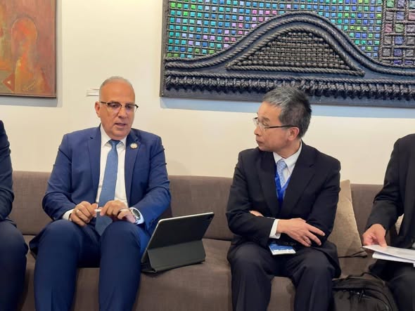 د. سويلم يلتقي وفد دولة اليابان شريك مصر في رئاسة الحوار التفاعلي الثالث للمياه بعنوان “المياه والكوكب”