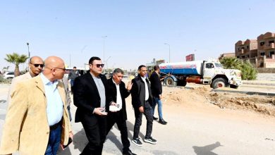 الشربيني يتفقد أعمال تطوير ورفع كفاءة الطرق بعدد من المناطق الحيوية بمدينة حدائق أكتوبر