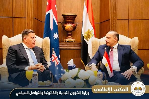 المستشار فوزي يستقبل رئيس مجلس النواب الفيدرالي الأسترالي في زيارة هي الأولى من نوعها منذ إنشاء العلاقات