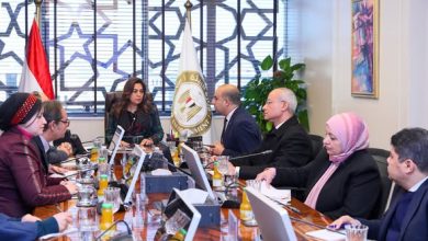 د. منال عوض تبحث آخر مستجدات إعداد خطة الاستجابة المتدرجة لإدارة نوبات تلوث الهواء الحادة