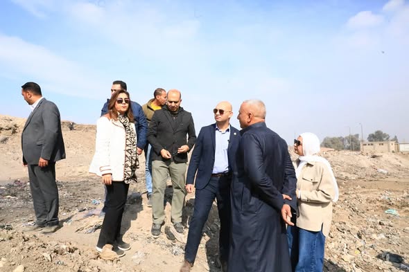 د. منال عوض تتفقد موقع مقلب أبو زعبل وتتابع إجراءات الإغلاق وإعادة التأهيل للمقلب