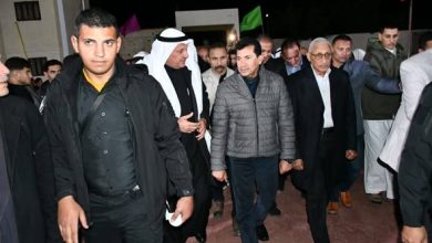 صبحي ومحافظ شمال سيناء يفتتحان أعمال تطوير الملعب الخماسي بمركز شباب الخربة والملعب القانوني بمركز شباب قاطية
