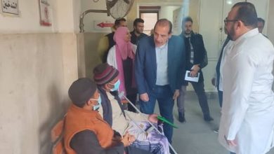 نائب وزير الصحة يتفقد مستشفيات حلوان العام والمنيرة العام والحوض المرصود بالقاهرة