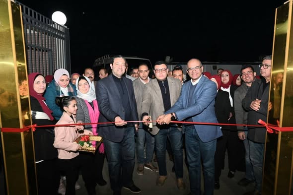 وزير الإسكان ومحافظ دمياط يفتتحان محطة معالجة الناصرية الجديدة