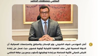 ︎وزارة الإسكان طفرة غير مسبوقة في إحياء القاهرة التاريخية وتحويلها إلى مقاصد سياحية عالمية