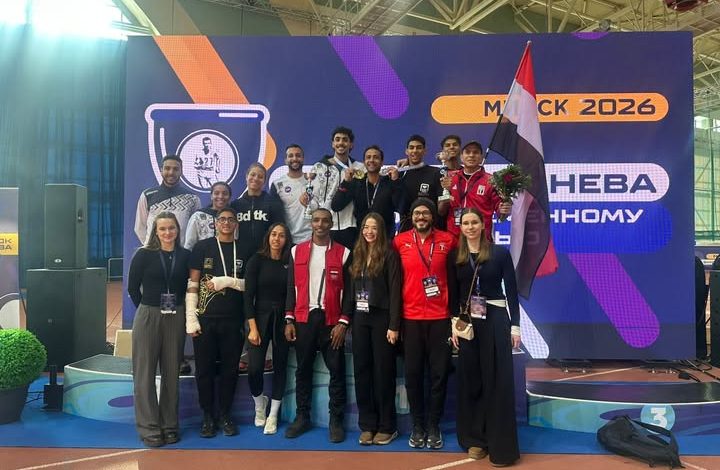 نبيل يهنئ اتحاد الخماسي الحديث بذهبية وفضية مصر في بطولة كأس بافيل للخماسي الحديث بـ بيلاروسيا